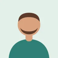 Illustratie van een man met een baard